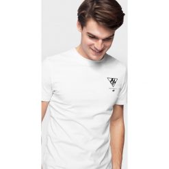 T-shirt męski TSM203 - biały. T-shirty marki 4F. Za 29.99 zł.