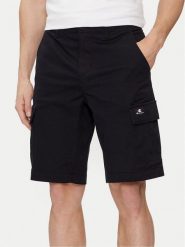 Champion Szorty sportowe 219866 Czarny Custom Fit. Czarne krótkie spodenki sportowe Champion, m, bez wzorów, z bawełny. Za 169.99 zł.