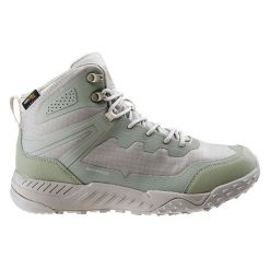 Buty taktyczne męskie Magnum Bondsteel Mid WP C - zielone, Rozmiar buta 43. Zielone buty trekkingowe MAGNUM, bez wzorów, z gumy, bez zapięcia. W wyprzedaży za 339.99 zł.