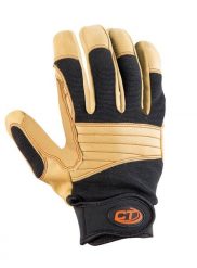 Rękawiczki skórzane do wspinaczki Climbing Technology Progrip Plus. Żółte rękawiczki CLIMBING TECHNOLOGY, bez wzorów, z materiału. Za 164.99 zł.