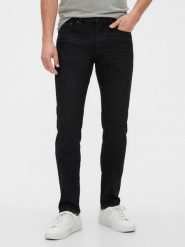 GAP Dżinsy - Slim fit - w kolorze czarnym rozmiar: W33/L32. Czarne jeansy GAP, l. Za 134.95 zł.