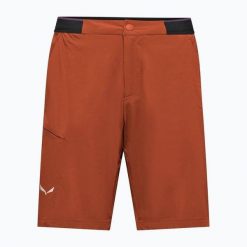 SALEWA Spodenki męskie Pedroc 4 Dst Cargo Short M bombay brown/0910-M. Czerwone krótkie spodenki sportowe Salewa, l, bez wzorów, z elastanu. Za 407.00 zł.
