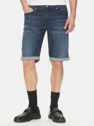 KARL LAGERFELD Szorty jeansowe 265820 552833 Granatowy Regular Fit. Niebieskie szorty KARL LAGERFELD, m, bez wzorów, z bawełny. Za 559.99 zł.