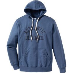 Bluza z kapturem i specjalnym krojem na wys. brzucha Regular Fit bonprix indygo. Bluzy marki bonprix. Za 54.99 zł.