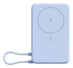 Xiaomi BHR08PCGL bank mocy Litowo-jonowa (Li-Ion) 5900 mAh Bezprzewodowe ładowanie Niebieski. Niebieskie powerbanki Xiaomi. Za 208.99 zł.