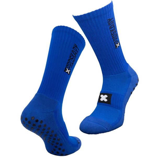 Skarpety do piłki nożnej antypoślizgowe Proskary Comfort. Czarne skarpety PROSKARY, bez wzorów. Za 54.99 zł.