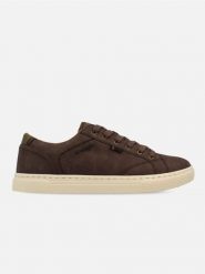 Wrangler Sneakersy "Otis" w kolorze brązowym rozmiar: 45. Brązowe buty sportowe casual Wrangler, bez wzorów, bez zapięcia. Za 159.95 zł.
