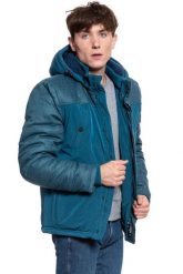 MUSTANG Daniel MĘSKA KURTKA ZIMOWA Z KAPTUREM fabric mix 1009815 5243. Kurtki Mustang, na zimę, m, bez wzorów, z kapturem. Za 329.99 zł.