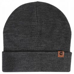 Czapka zimowa dla mężczyzn Hi-Tec Mabo beanie szary. Szare czapki zimowe Hi-tec, bez wzorów. Za 29.99 zł.