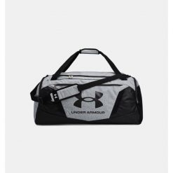 Torba sportowa UNDER ARMOUR Undeniable 5.0 Large wodoodporna. Szare torby na ramię Under Armour, bez wzorów, na ramię, bez dodatków. Za 169.99 zł.