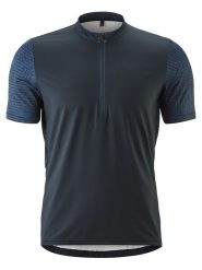 Gonso Koszulka kolarska w kolorze granatowym rozmiar: L. Niebieskie t-shirty sportowe Gonso, bez wzorów, z materiału, bez ramiączek, rowerowe. Za 136.45 zł.