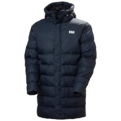 Kurtka puchowa Helly Hansen Oslo Puffy. Niebieskie kurtki Helly Hansen, na jesień, m, bez wzorów, z materiału, bez kaptura. Za 1,108.60 zł.