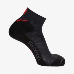 Skarpetki sportowe do biegania Salomon Speedcross Ankle niskie. Czarne skarpetki sportowe Salomon, bez wzorów. Za 65.00 zł.