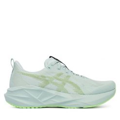 Buty do biegania Asics. Zielone buty do biegania ASICS, bez wzorów, bez zapięcia, do biegania. Za 679.99 zł.