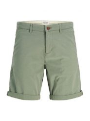 Jack&Jones Szorty materiałowe Marco 12269494 Zielony Regular Fit. Zielone szorty Jack&Jones, m, bez wzorów, z bawełny. Za 129.99 zł.