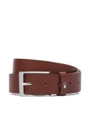 Tommy Hilfiger Pasek Layton 3.5 Adj AM0AM14669 Brązowy. Brązowe paski Tommy Hilfiger, bez wzorów, ze skóry. Za 249.99 zł.