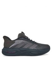 Adidas Sneakersy Cloudfoam Cuxxion Rapidfit Shoes KI9571 Szary. Szare buty sportowe casual Adidas, bez wzorów, z materiału, bez zapięcia. Za 349.99 zł.