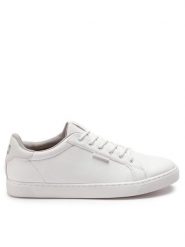 Jack&Jones Sneakersy Jfwtrent 12150725 Biały. Białe buty sportowe casual Jack&Jones, bez wzorów, ze skóry, bez zapięcia. Za 179.99 zł.
