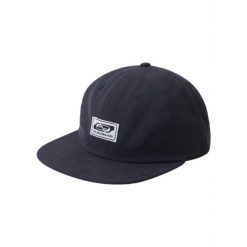 Czapka z daszkiem męska Quiksilver Bassackwards. Niebieskie czapki z daszkiem Quiksilver, bez wzorów, z bawełny. W wyprzedaży za 56.00 zł.