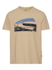 Camel Active Koszulka w kolorze beżowym rozmiar: 4XL. Brązowe bezrękawniki Camel Active, xl, bez wzorów, z bawełny, bez kołnierzyka, bez ramiączek. Za 48.39 zł.