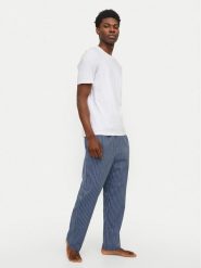 Jack&Jones Piżama 12263659 Niebieski Regular Fit. Niebieskie piżamy Jack&Jones, m, bez wzorów, z bawełny, bez ramiączek. Za 219.99 zł.