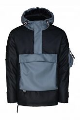 KURTKA PRZEJŚCIOWA RAINS WODOODPORNA UNISEX GLACIAL ANORAK M/L. Niebieskie kurtki Rains, l, bez wzorów, z dresówki, bez kaptura. Za 1,599.00 zł.