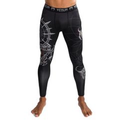 Legginsy treningowe męskie Venum Gladiator 5.0 Men's Spats. Czarne buty treningowe VENUM, bez wzorów, na fitness i siłownię. Za 239.99 zł.