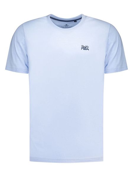 NEW ZEALAND AUCKLAND Koszulka w kolorze błękitnym rozmiar: XL. Niebieskie bezrękawniki New Zealand Auckland, xl, bez wzorów, bez kołnierzyka, bez ramiączek. Za 96.14 zł.