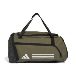 Torba adidas Essentials 3-Stripes Duffel S. Zielone torby na ramię Adidas, bez wzorów, z materiału, na ramię, bez dodatków. Za 128.99 zł.