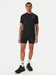 Reebok Szorty sportowe RK25600CCM Czarny Slim Fit. Czarne krótkie spodenki sportowe Reebok, m, bez wzorów, z syntetyku. Za 49.99 zł.