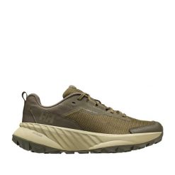 Buty trekkingowe Helly Hansen Awe DWR. Zielone buty turystyczne Helly Hansen, bez wzorów, z gumy, bez zapięcia, trekkingowe. Za 416.50 zł.