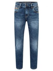 Timezone Dżinsy "Edward" - Slim fit - w kolorze niebieskim rozmiar: W36/L34. Niebieskie jeansy Timezone, l. Za 60.88 zł.