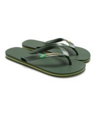 Ipanema Japonki w kolorze zielonym rozmiar: 43/44. Zielone japonki Ipanema, bez wzorów, z tworzywa sztucznego. Za 69.42 zł.