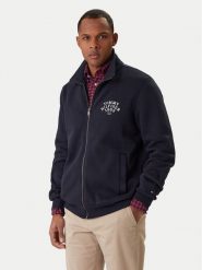 Tommy Hilfiger Bluza Arch Stand MW0MW41425 Granatowy Regular Fit. Niebieskie bluzy Tommy Hilfiger, m, bez wzorów, z syntetyku, bez kaptura. Za 489.99 zł.