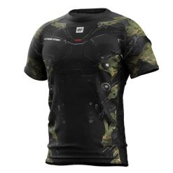 Koszulka Sportowa Techniczna Męska EXTREME HOBBY IRON FORCE. Brązowe t-shirty sportowe EXTREME HOBBY, bez wzorów, z elastanu, bez ramiączek, do biegania. Za 149.00 zł.