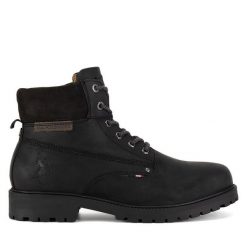 Trapery U.S. Polo Assn. Czarne trapery U.S. Polo Assn., bez zapięcia. Za 379.99 zł.