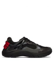 HUGO Sneakersy GO2 50558041 Czarny. Czarne buty sportowe casual Hugo, bez wzorów, z materiału, bez zapięcia. Za 949.99 zł.