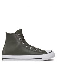 Converse Trampki Chuck Taylor All Star Faux Leather Hi A09481C 371 Zielony. Zielone trampki Converse, m, bez wzorów, bez zapięcia. Za 249.99 zł.