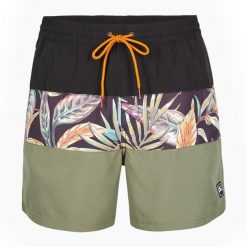 Szorty kąpielowe męskie O'Neill Cali Block 15''. Czarne krótkie spodenki sportowe O'Neill, m, bez wzorów, z materiału. Za 109.99 zł.