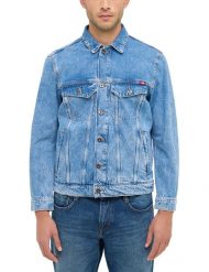 Męska Kurtka Jeansowa Mustang Style Dallas Jacket Denim Blue 1016352 5000 310. Niebieskie kurtki Mustang, m, bez wzorów, z denimu, bez kaptura. Za 299.99 zł.