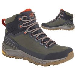 Buty turystyczne męskie Karrimor Peregrine. Szare buty trekkingowe Karrimor, bez wzorów, bez zapięcia, trekkingowe. Za 636.99 zł.