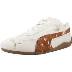 Buty PUMA YELLOW SPEEDCAT DOELETTE Biały. Białe buty turystyczne Puma, bez wzorów, ze skóry, bez zapięcia, trekkingowe. Za 535.99 zł.