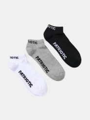 Skarpetki stopki 3 pack Patriotic - wielobarwny. Skarpety Sinsay, bez wzorów. Za 19.99 zł.