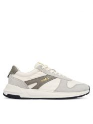 HUGO Sneakersy GO3 50573605 Biały. Białe buty sportowe casual Hugo, bez wzorów, ze skóry, bez zapięcia. Za 699.99 zł.