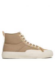 Globe Sneakersy Los Angered II GBLAII Beżowy. Brązowe buty sportowe casual Globe, bez wzorów, z materiału, bez zapięcia. Za 399.99 zł.