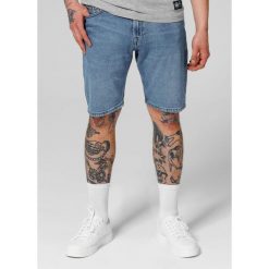 Szorty męskie Pitbull Jeansowe Classic Wash Highlander. Niebieskie szorty PITBULL, m, bez wzorów, z jeansu. W wyprzedaży za 196.90 zł.