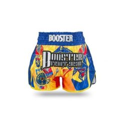 Szorty do boksu tajskiego Booster Fight Gear TBT Country RO. Niebieskie szorty BOOSTER FIGHT GEAR, bez wzorów, sportowe. Za 327.50 zł.