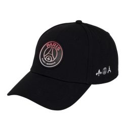 Czapka z daszkiem piłkarska Paris Saint Germain. Czarne czapki z daszkiem PARIS SAINT GERMAIN, bez wzorów. Za 109.00 zł.