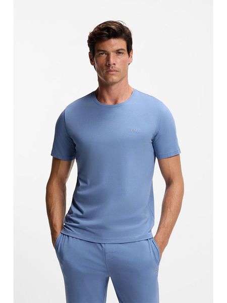 Hugo Boss Fashion Koszulka w kolorze niebieskim rozmiar: XXL. Niebieskie bezrękawniki Hugo Boss Fashion, xxl, bez wzorów, bez kołnierzyka, bez ramiączek. Za 135.81 zł.