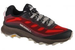 Buty do chodzenia Męskie Merrell Merrell Moab Speed. Czarne buty turystyczne Merrell, bez wzorów, z materiału, bez zapięcia, trekkingowe. Za 499.99 zł.